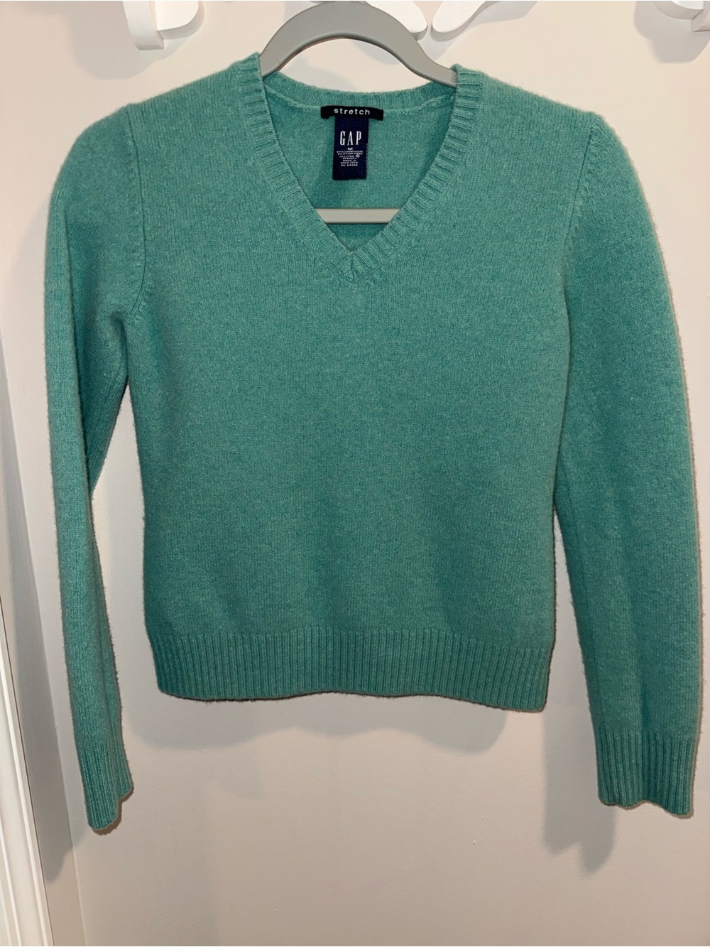 GAP Women's Lambswool V-Neck Sweater